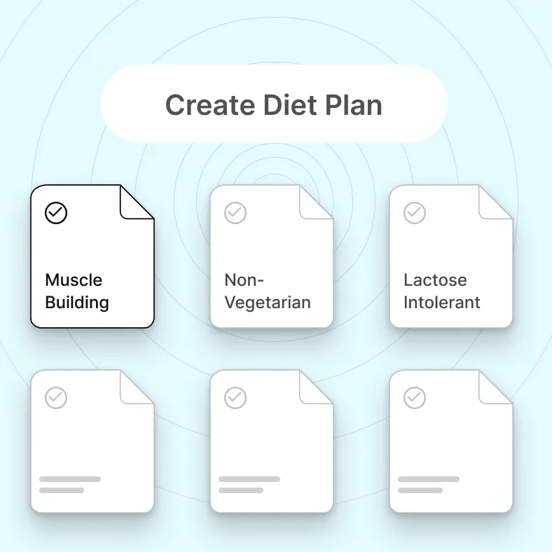 Personal details input form interface