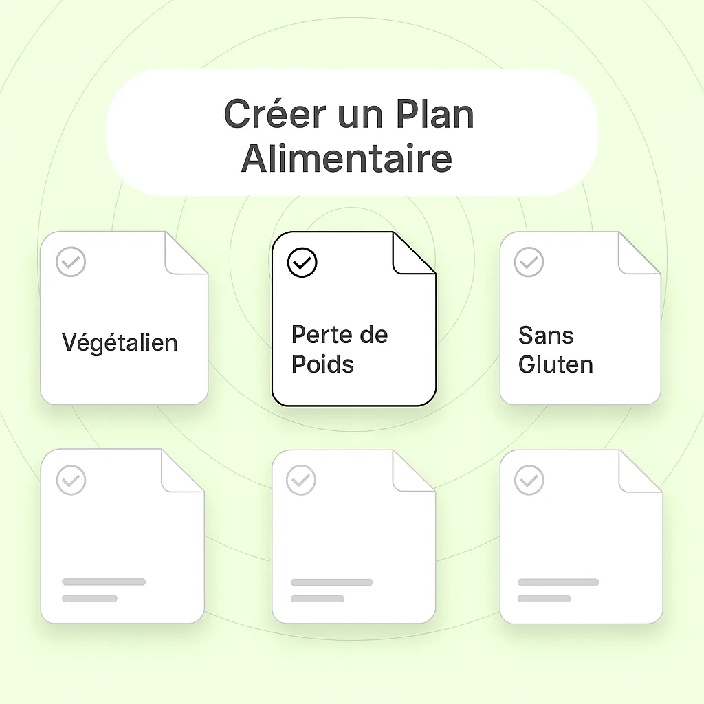 Navigation vers onglet liste courses dans NutriScan