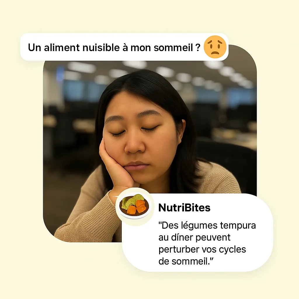 Informations nutritionnelles quotidiennes et suivi des progrès