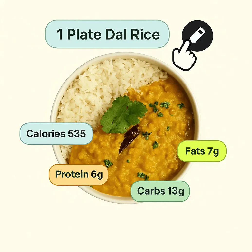 AI processing Indian food recognition