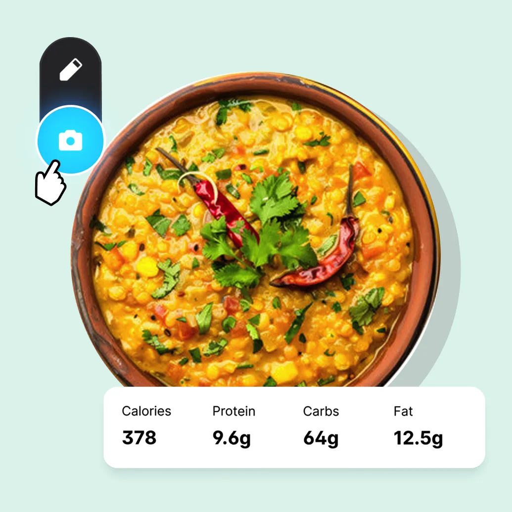 Indian meal logging interface