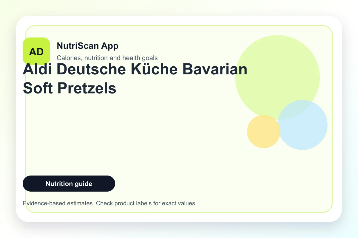 Aldi Deutsche Küche Bavarian soft pretzels with coarse sea salt on a rustic wooden board, soft natural overhead daylight