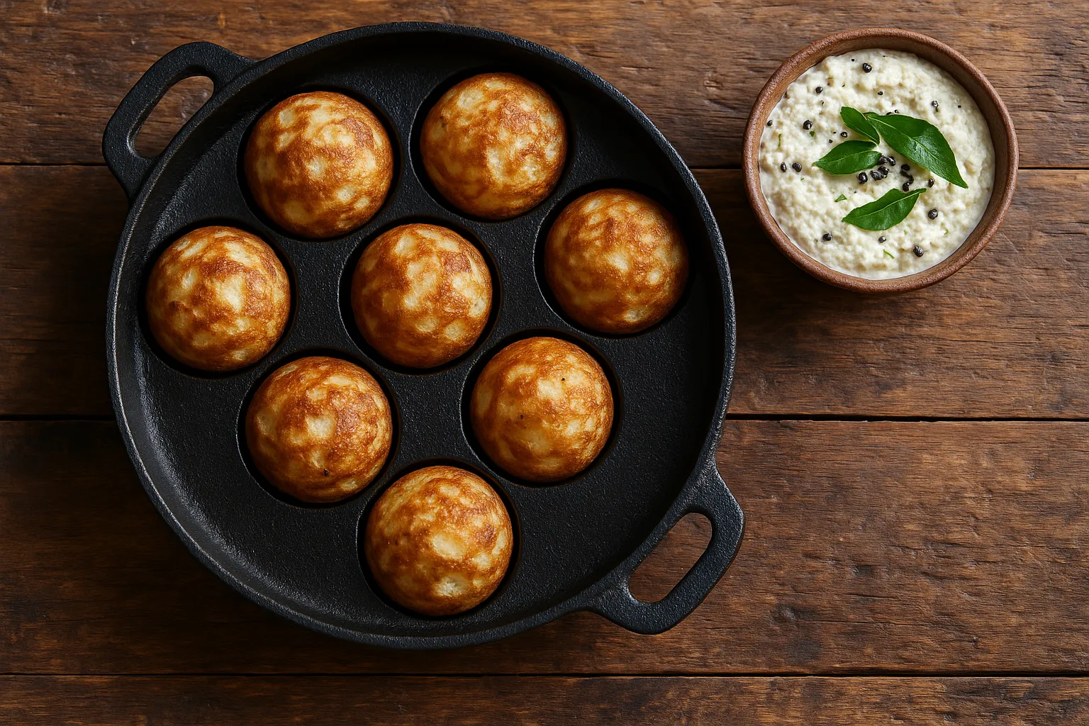 Appe frais sur table en bois rustique - 45 calories par pièce