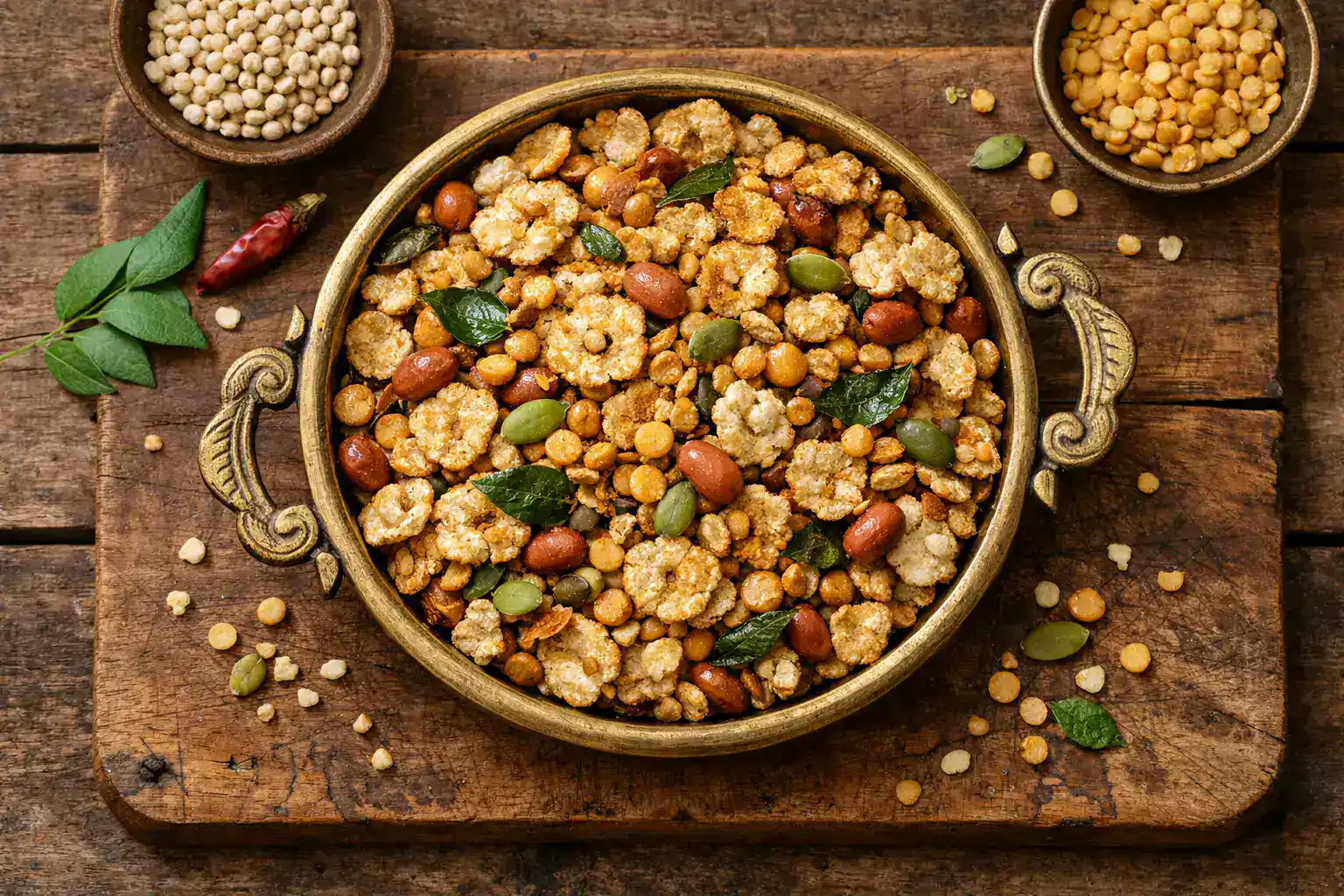 Bikaji Jowar Mix roasted snack - 380 calories per 100g serving