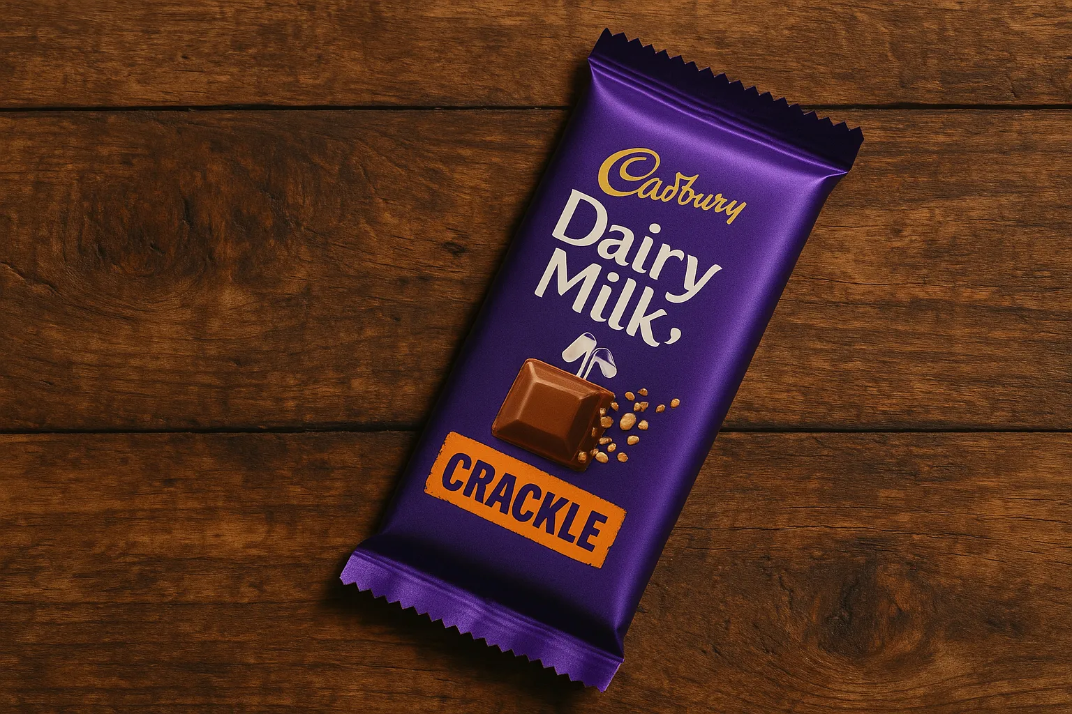 Cadbury Dairy Milk Crackle chocolate bar - 235 calories per 40g bar