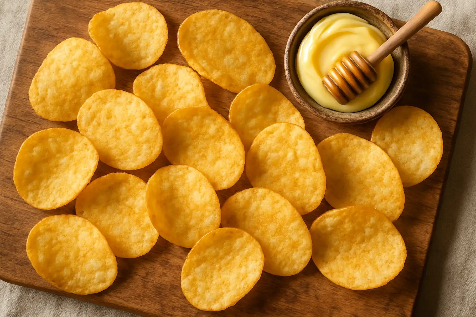 Calbee Asian Style Crisps Honey Butter flavour potato chips in a 60g bag