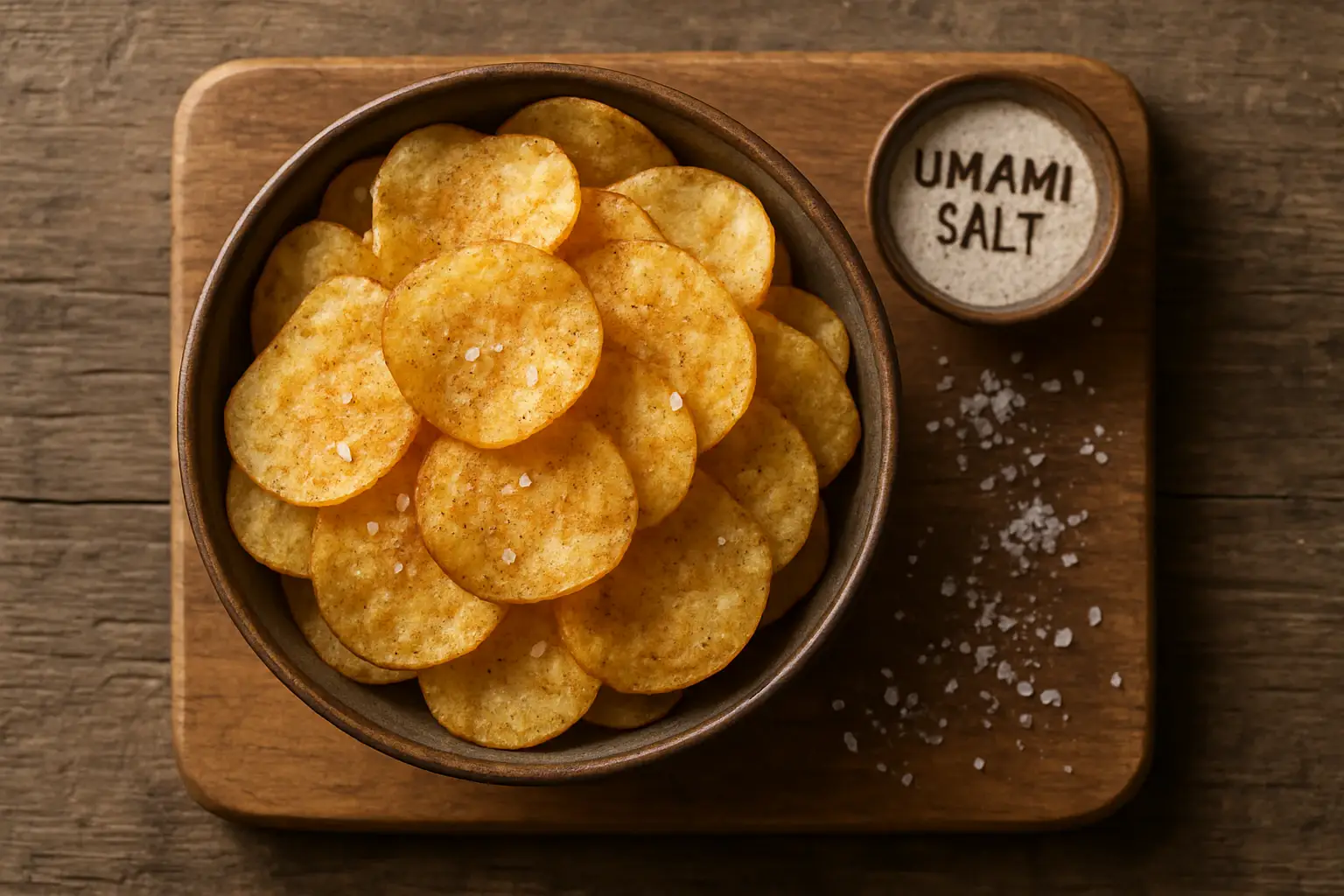 Calbee Asian Style Crisps Umami Salt flavour potato crisps in a 60g bag