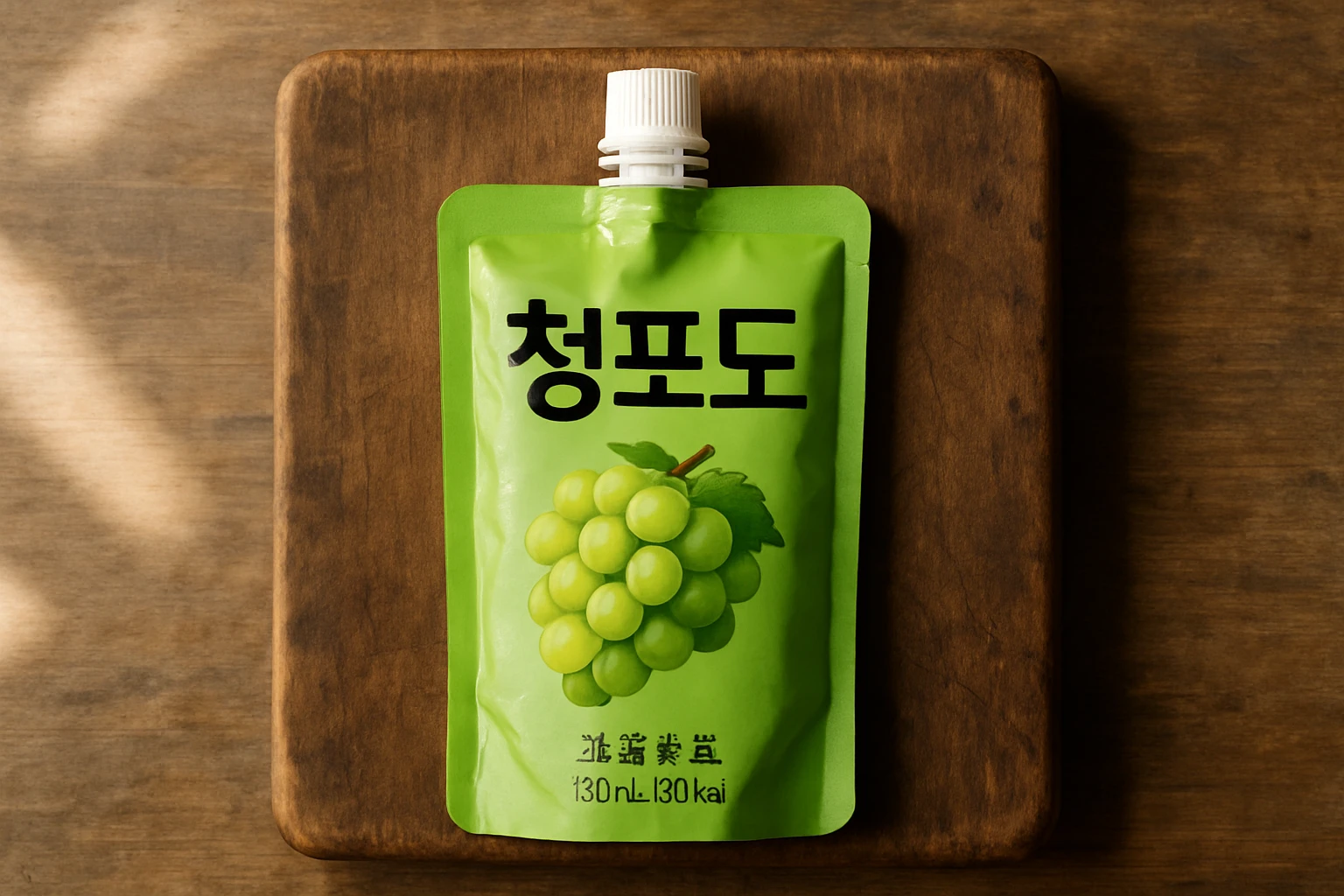 Cantabile Green Grape Pouch Drink nutrition facts and calories