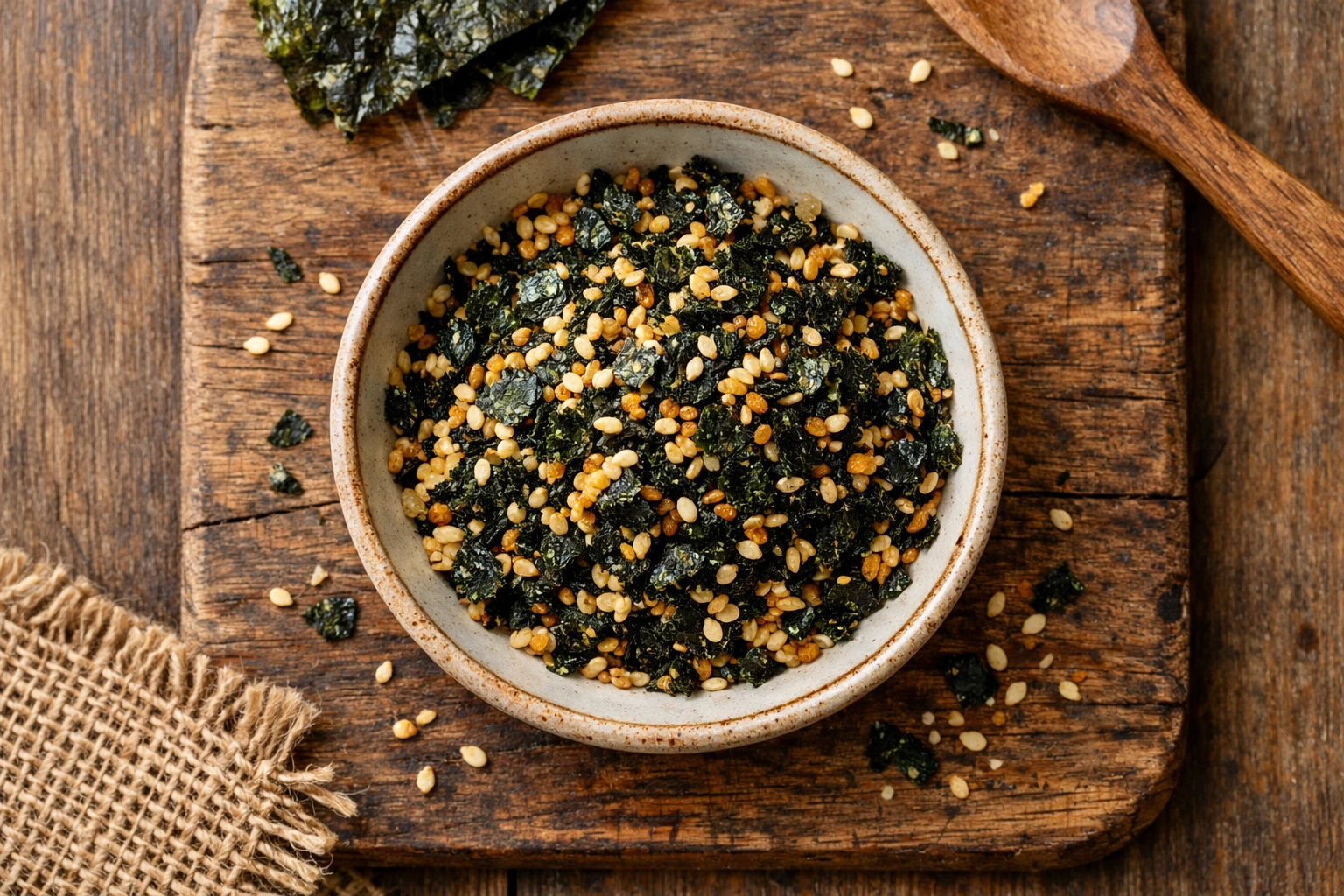 Furikake japanisches Reisgewurz in Schussel - 490 Kalorien pro 100g