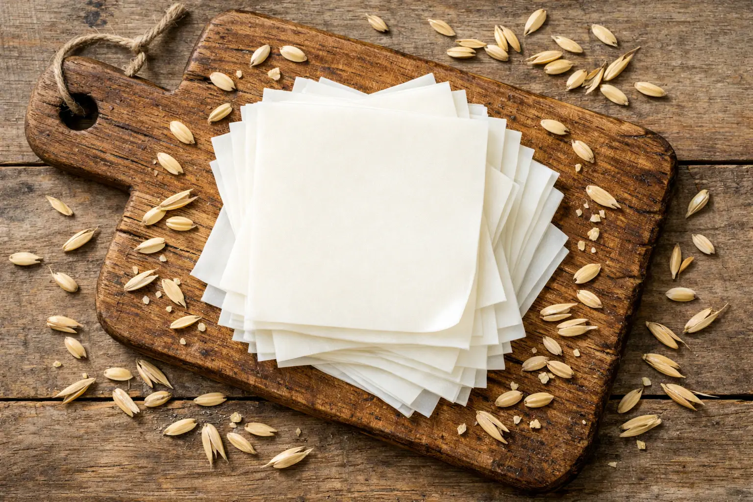 Milkadamia Oat Milk Slices on wooden board - 60 calories per slice