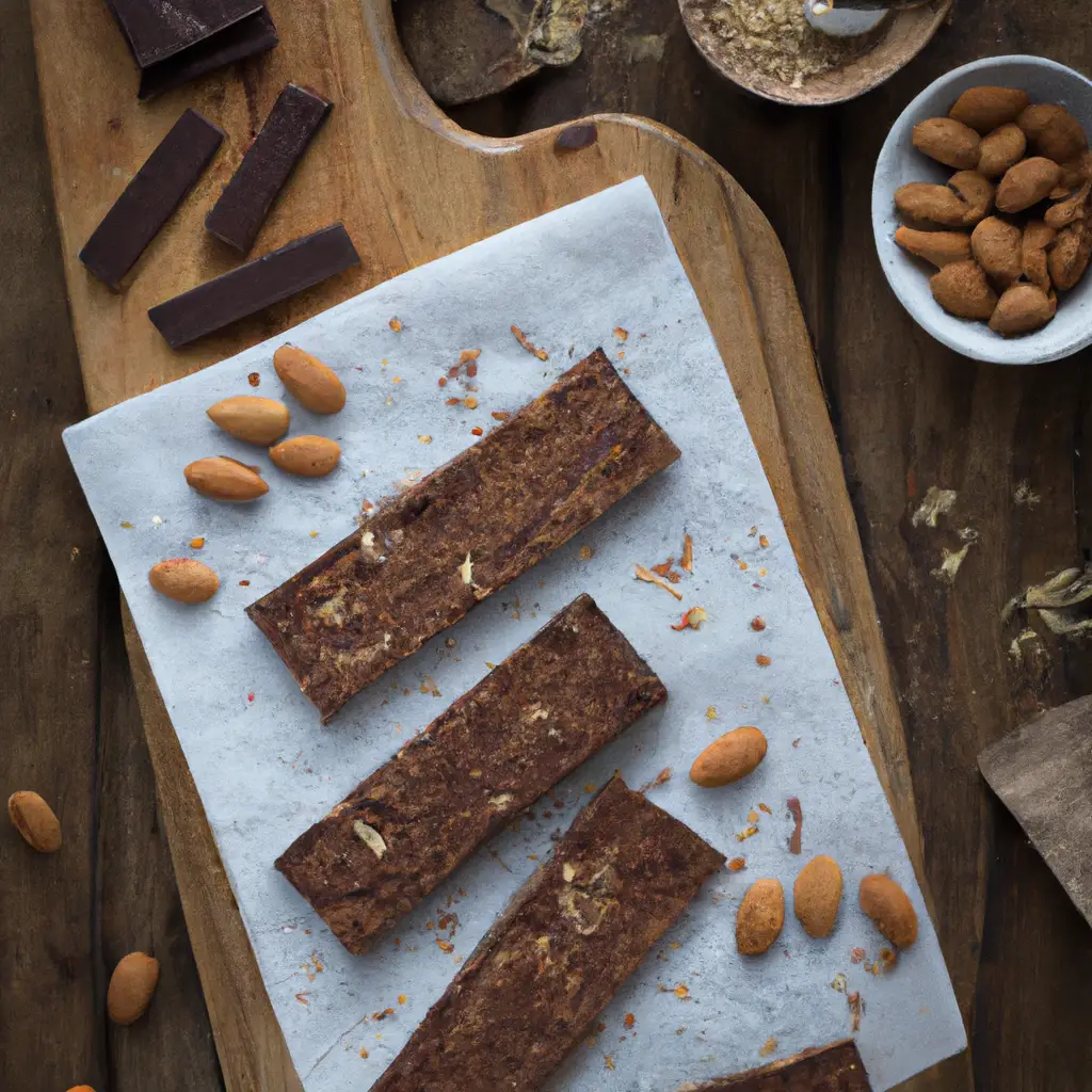 Fresh Noshu Low Carb Indulgence Bars on rustic wooden table - 108 calories per 32g bar