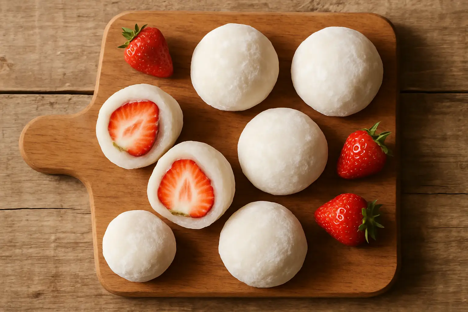 Q Mochi Strawberry rice cakes with strawberry filling nutrition facts and calories