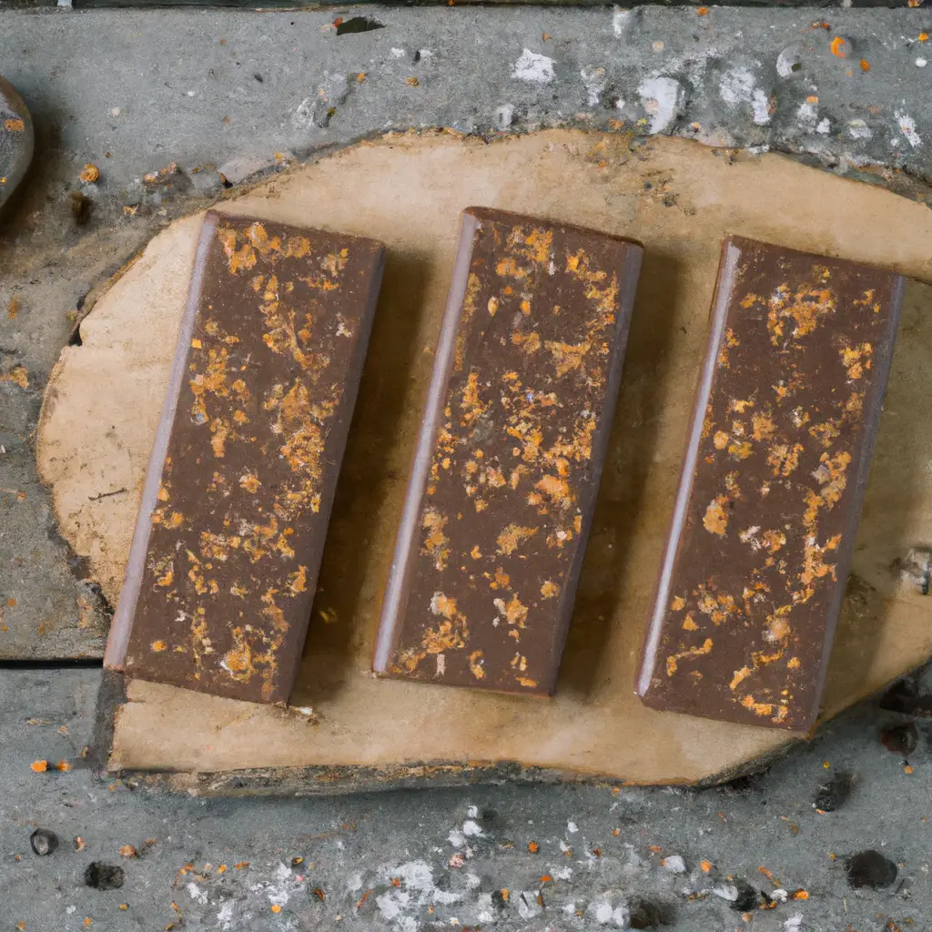 Fresh Wild Fox Protein Bar on rustic wooden table - 200 calories per bar
