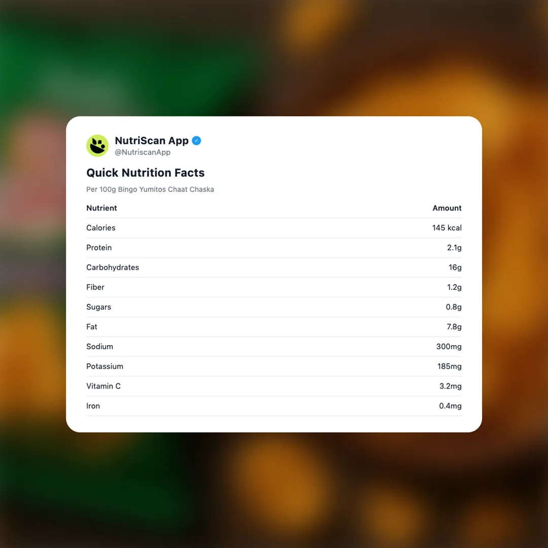 bingo-yumitos-chaat-chaska social card 2