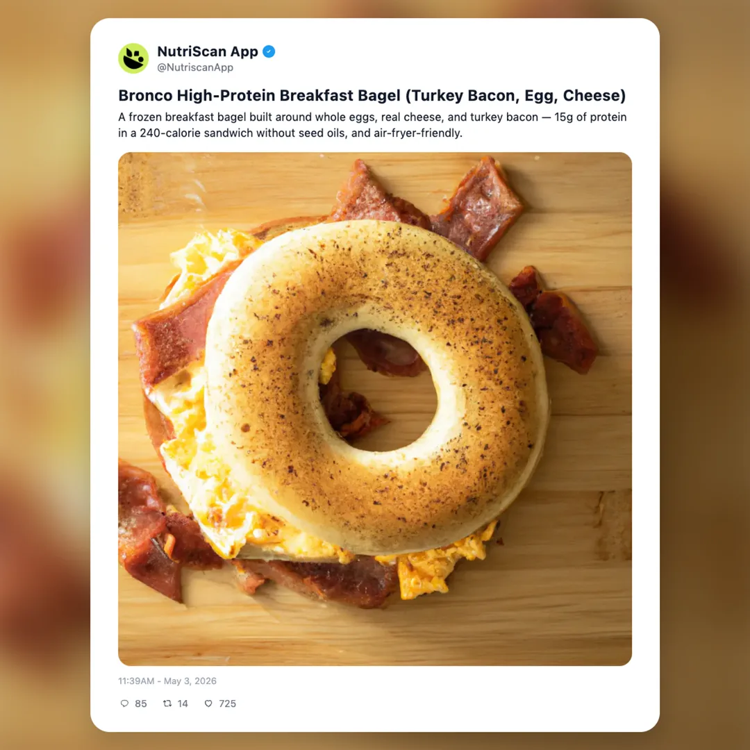 bronco-high-protein-breakfast-bagel-turkey-bacon-egg-cheese social card 1