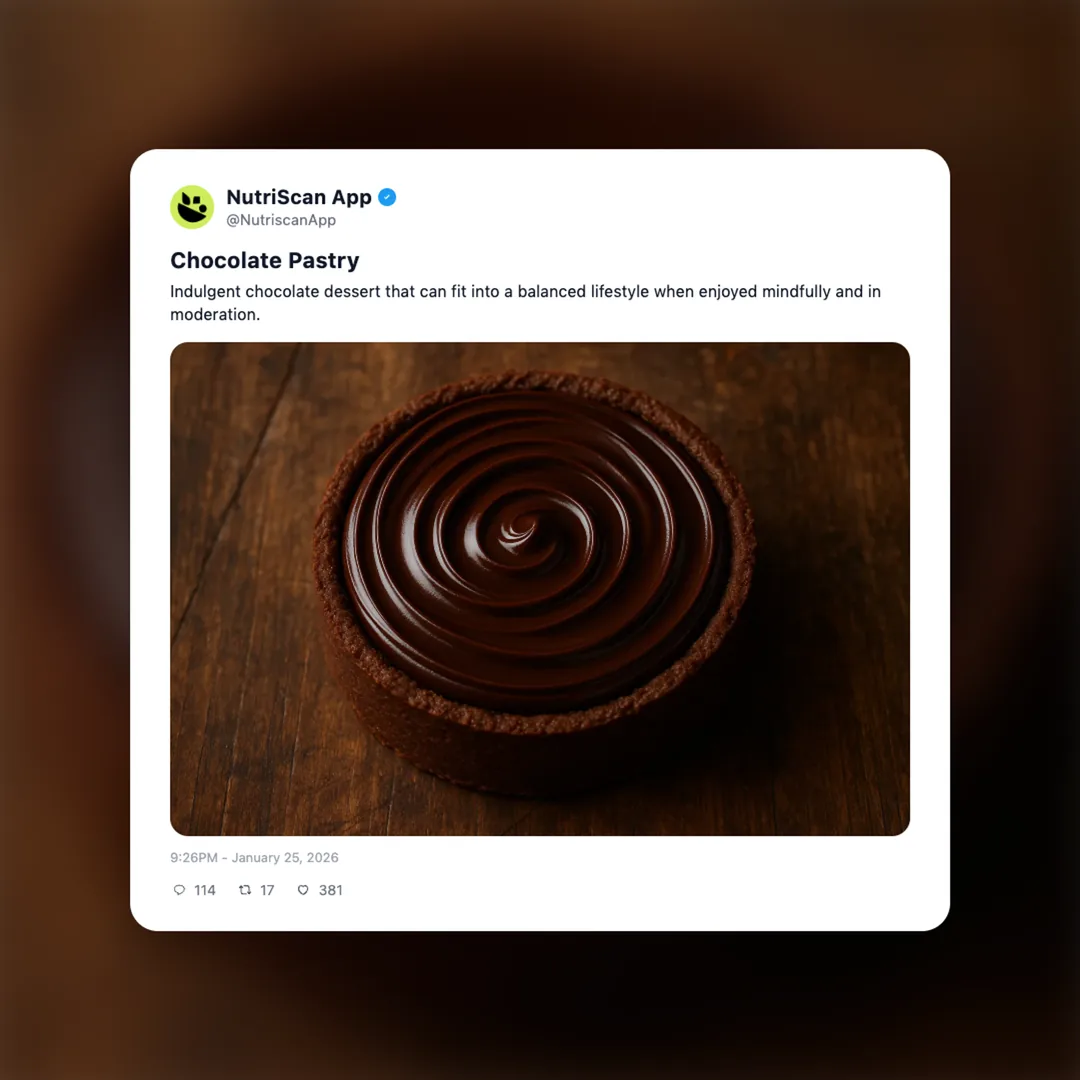 chocolate-pastry social card 1