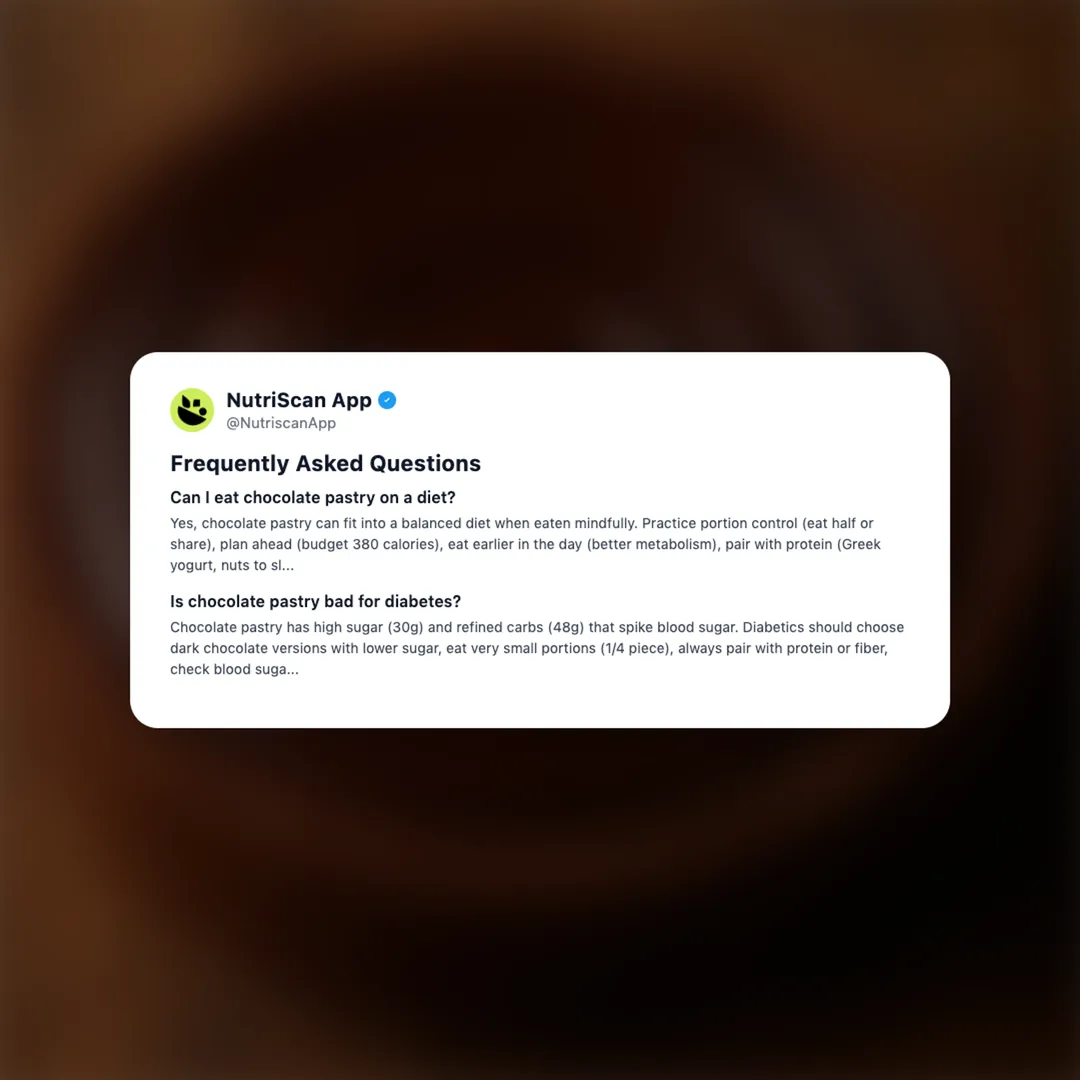 chocolate-pastry social card 6