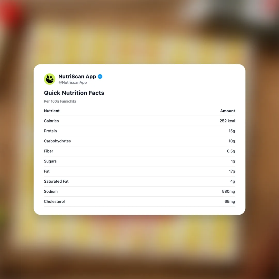 famichiki social card 2