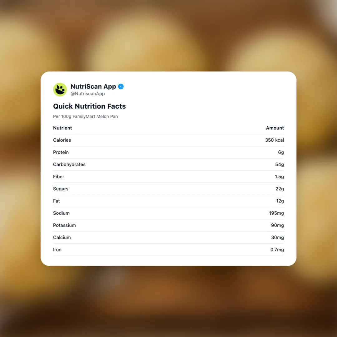 familymart-melon-pan social card 2