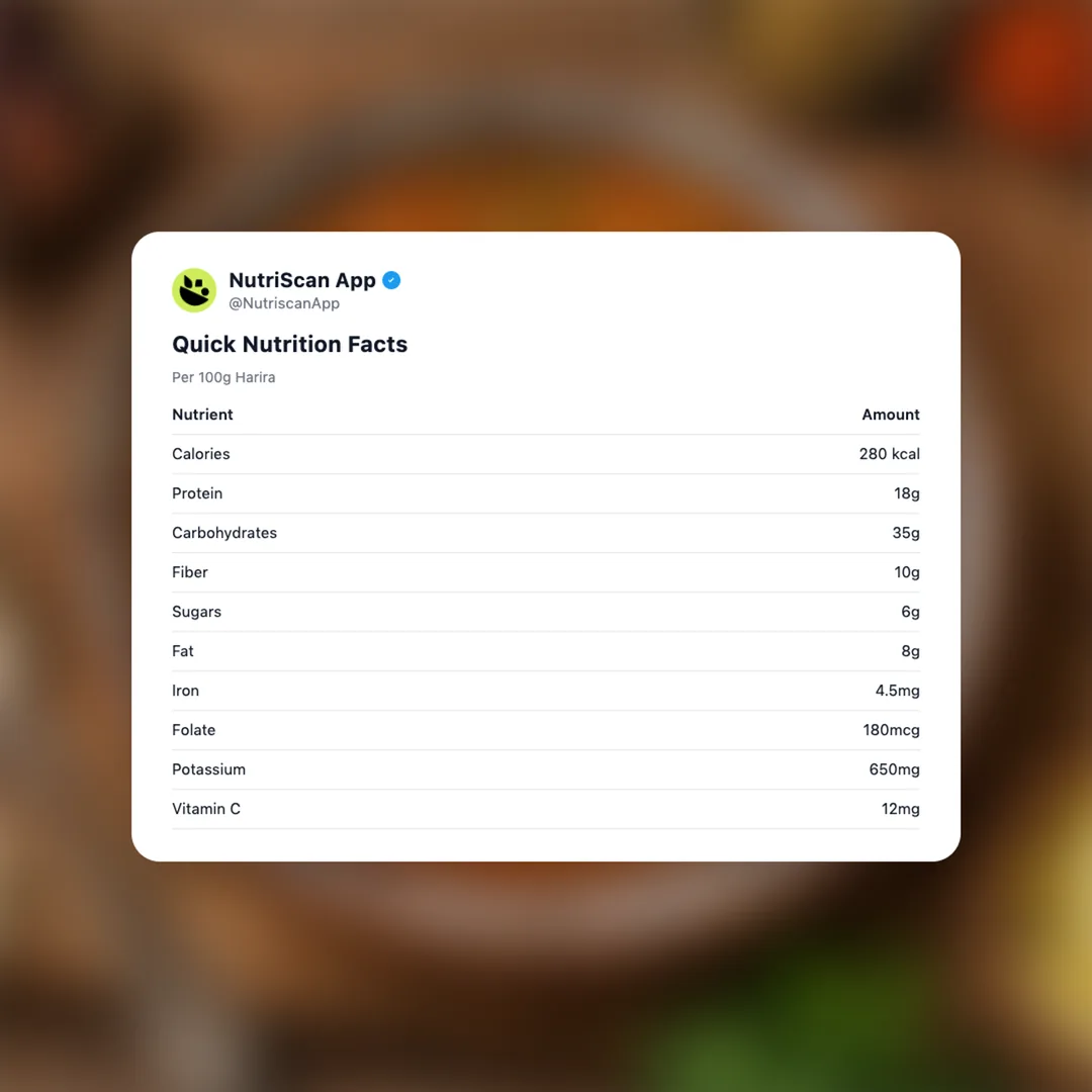 harira social card 2