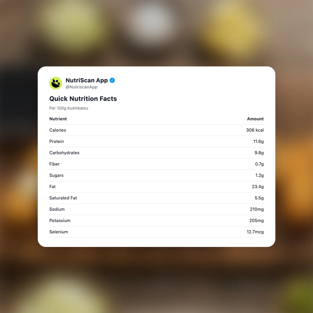 kushikatsu social card 2