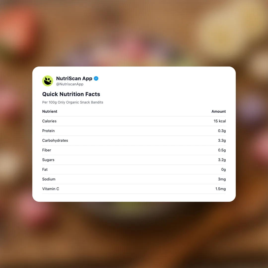 only-organic-snack-bandits social card 2