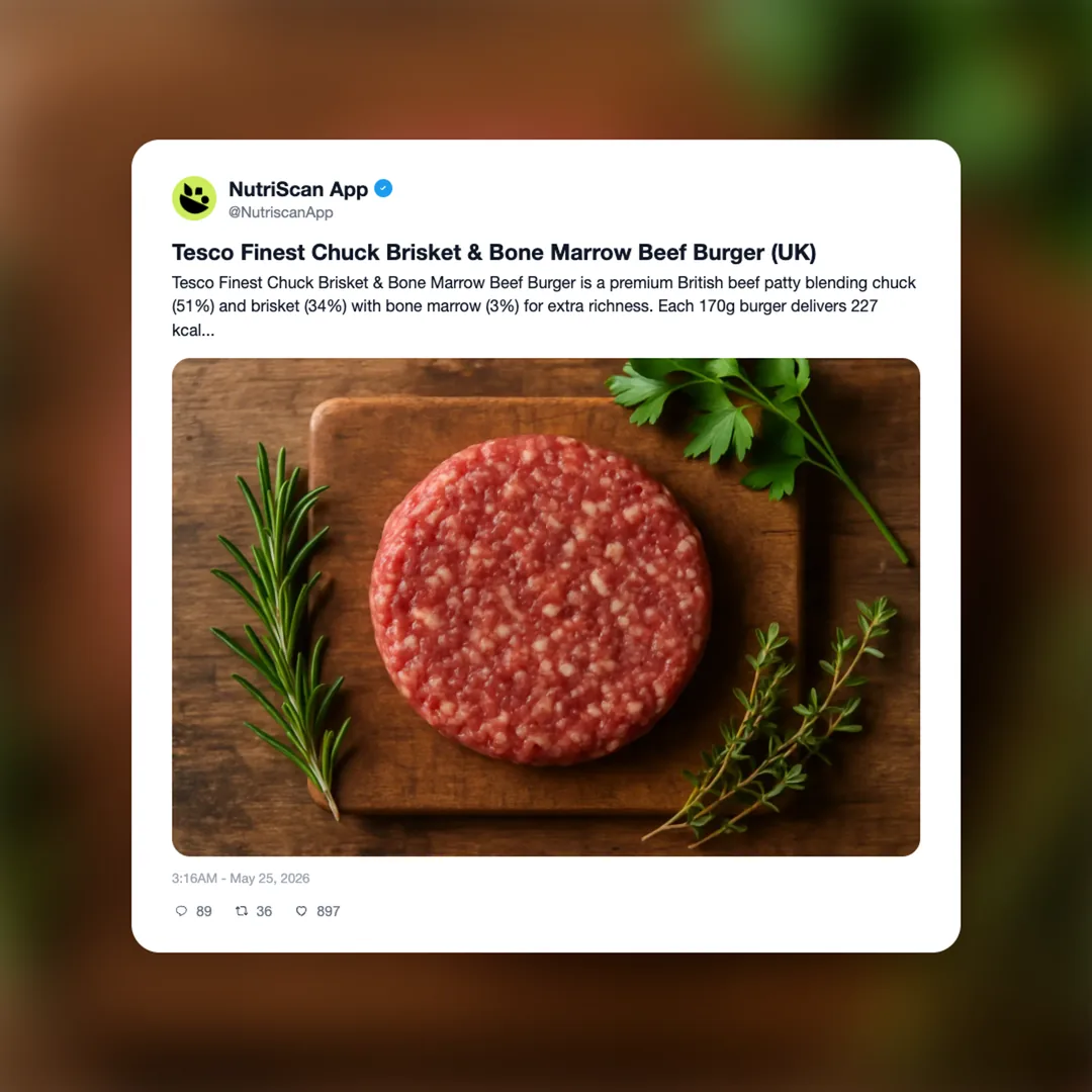 tesco-finest-chuck-brisket-and-bone-marrow-beef-burger social card 1