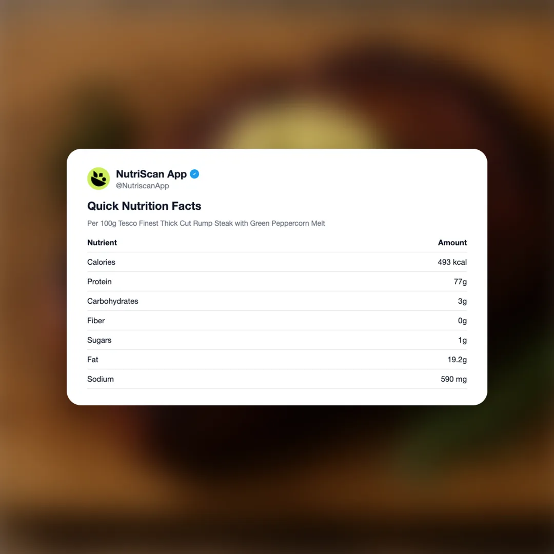 tesco-finest-thick-cut-rump-steak-with-green-peppercorn-melt social card 2