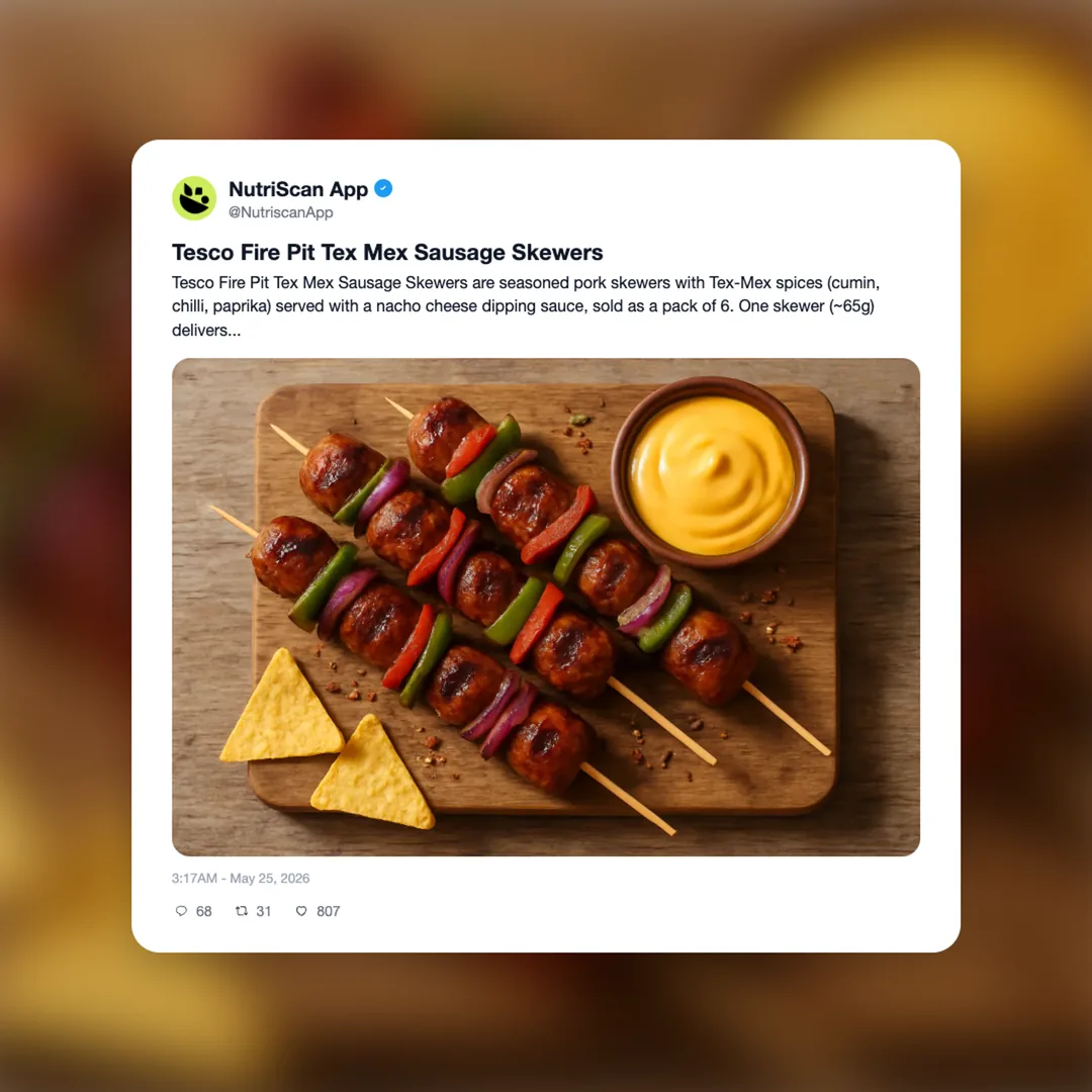 tesco-fire-pit-tex-mex-sausage-skewers social card 1