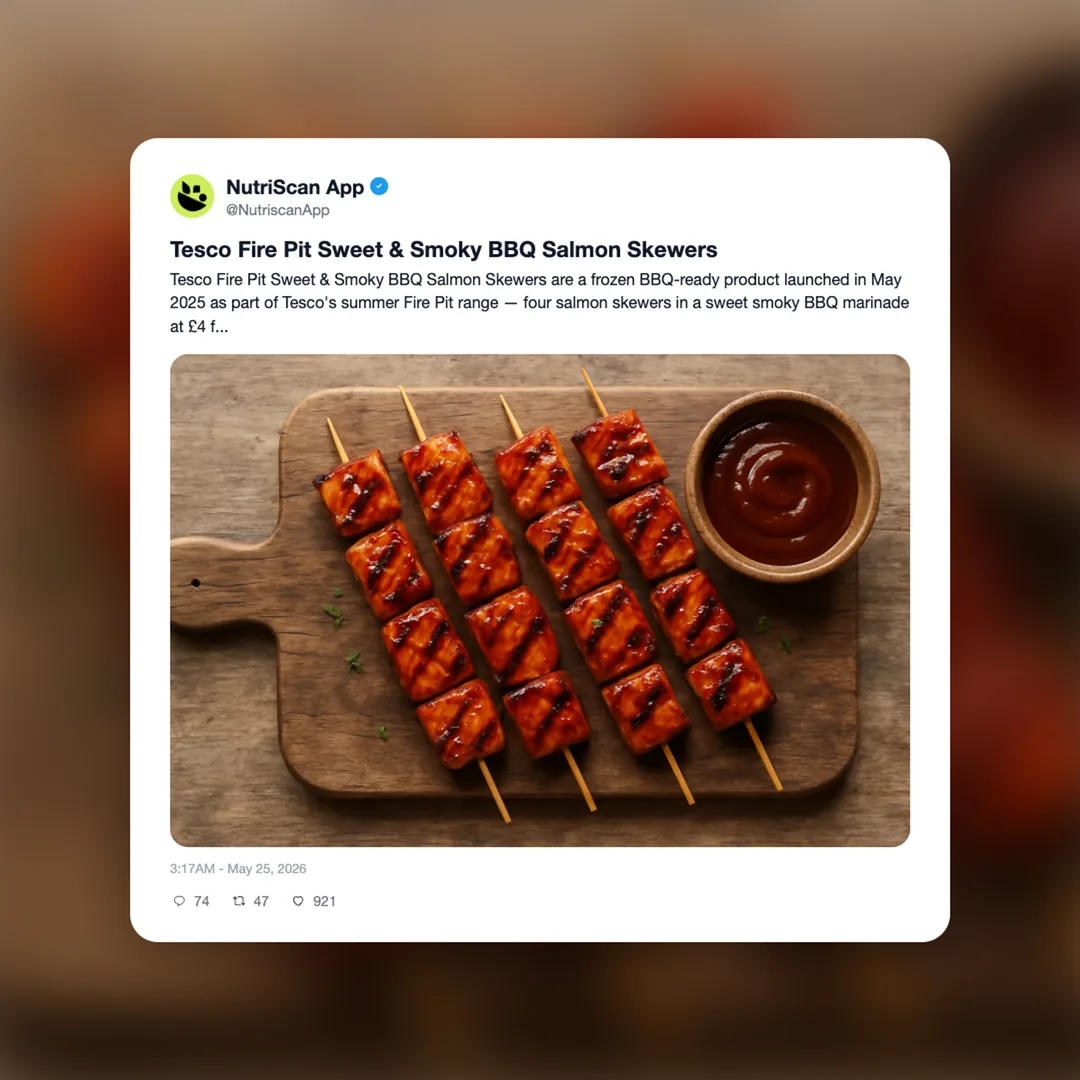 tesco-frozen-fire-pit-sweet-and-smoky-bbq-salmon-skewers social card 1