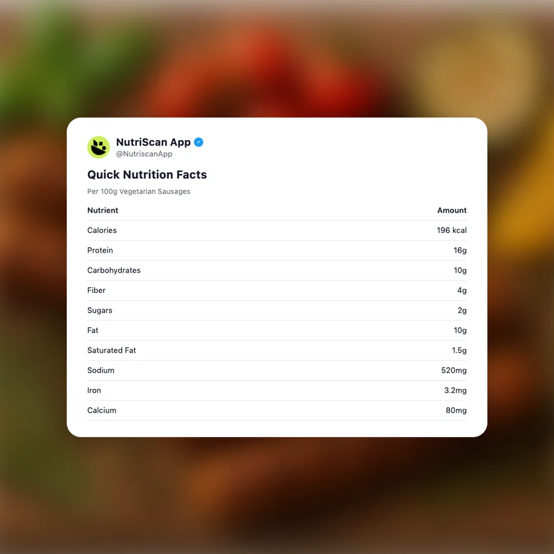 vegetarian-sausages social card 2