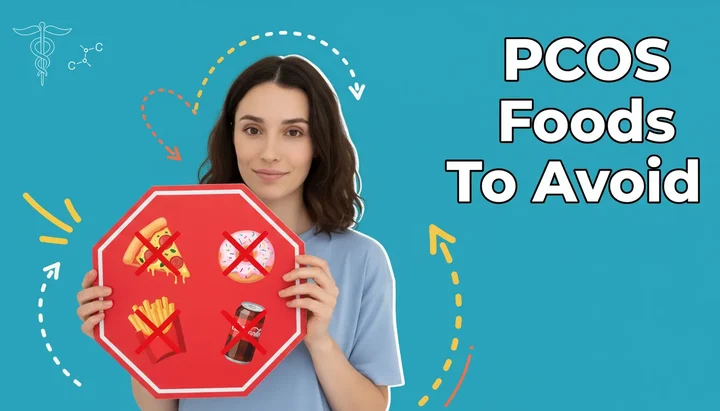 Woman making healthy food choices, representing PCOS-friendly eating for better hormonal health and symptom management