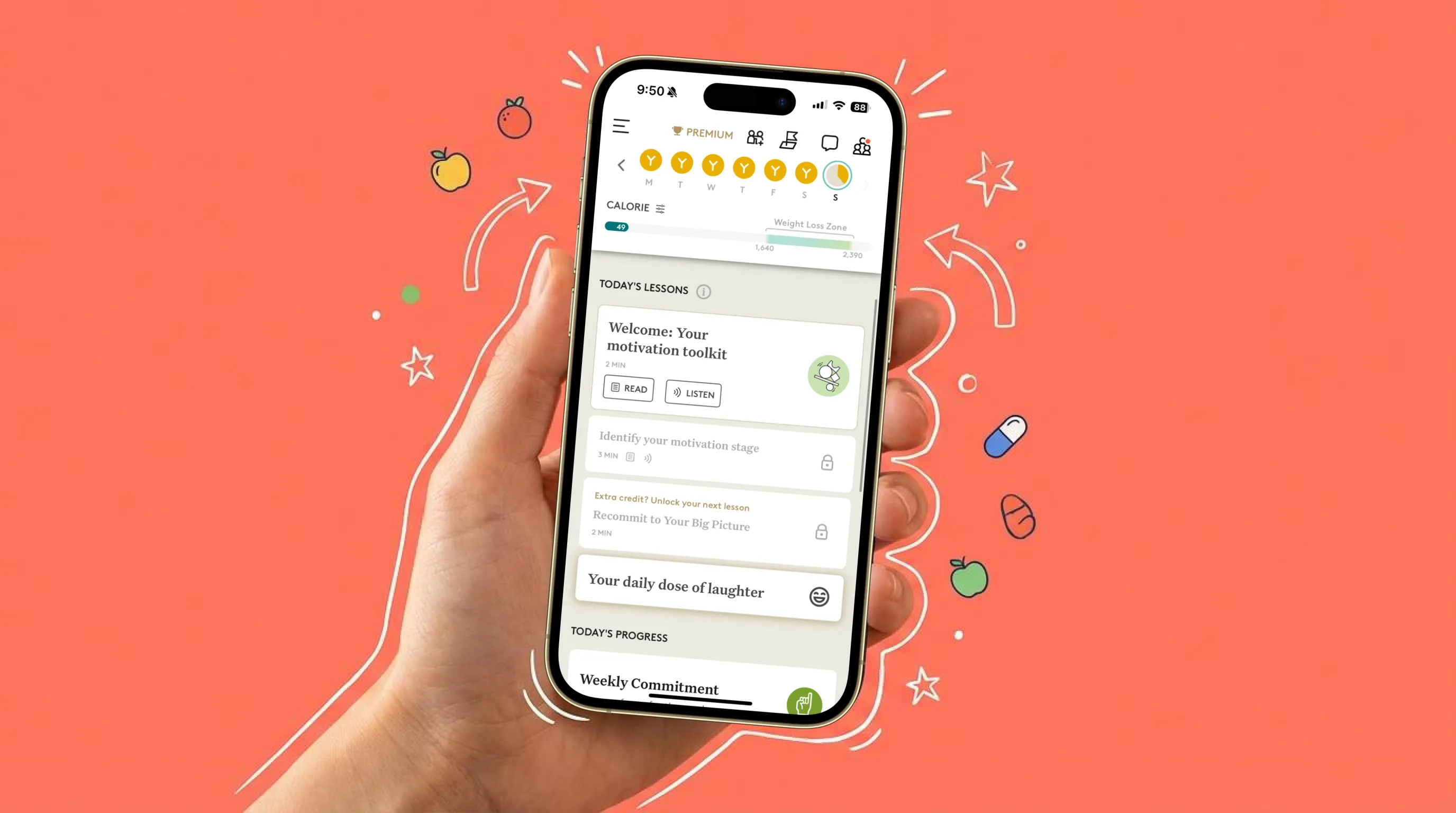 Person comparing Noom pricing plans on laptop and smartphone for weight loss programs in 2026