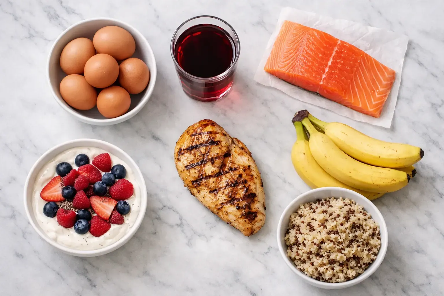 Person working out with focus on muscle building and recovery
