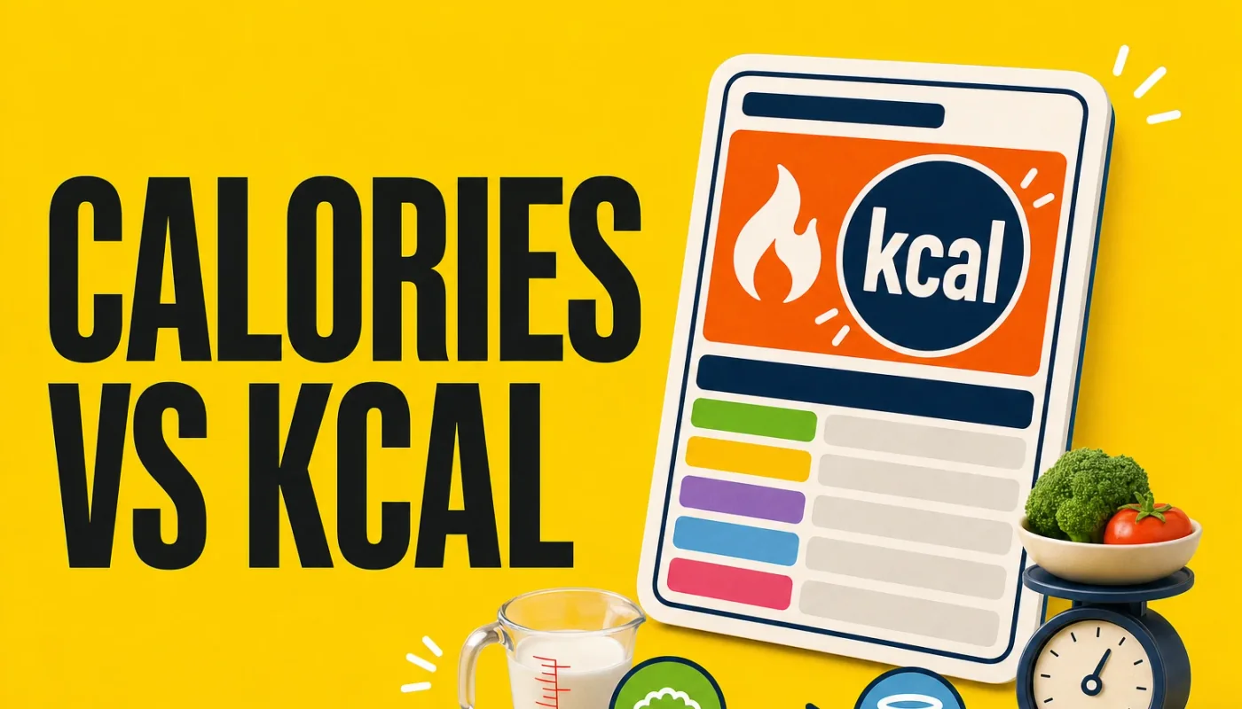 Calories vs kcal and How to Read a Nutrition Label