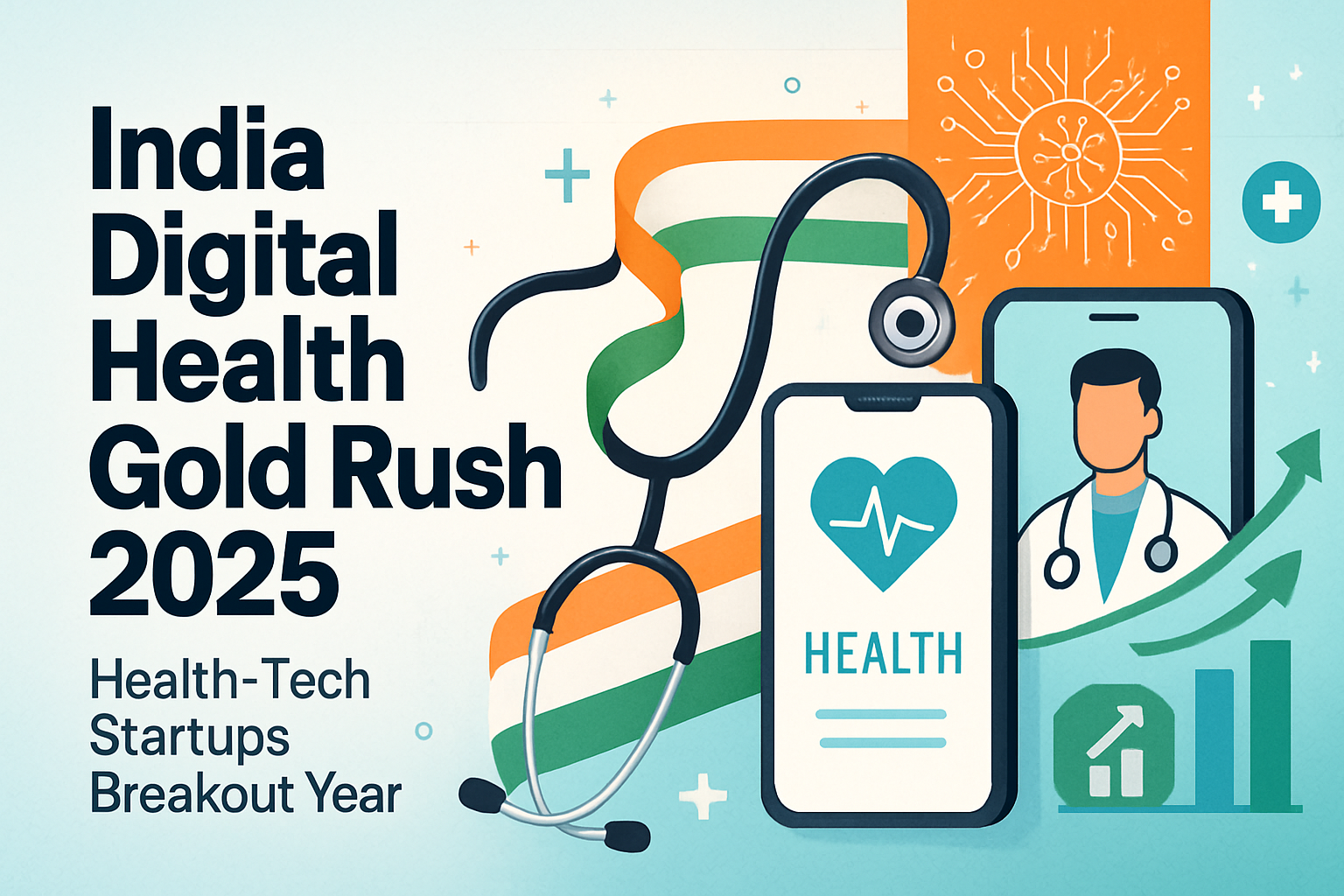 India Digital Health Gold Rush: Why 2025 is Breakout Year for Health-Tech Startups (AI, Funding, Telemedicine)