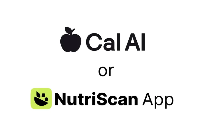 CalAI vs NutriScan comparison showing free alternative with better features