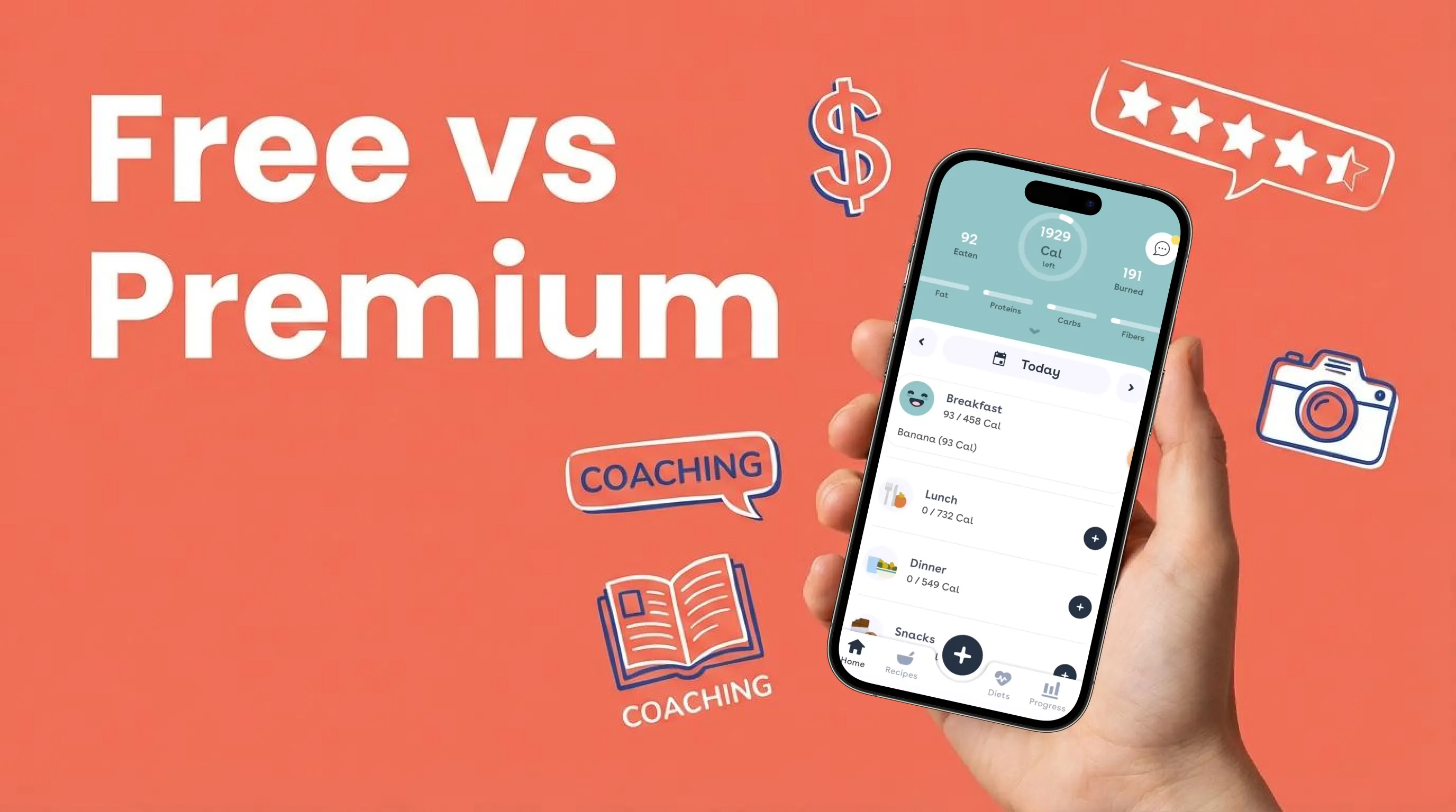 Foodvisor Pricing 2026: Free vs Premium Coaching Plan