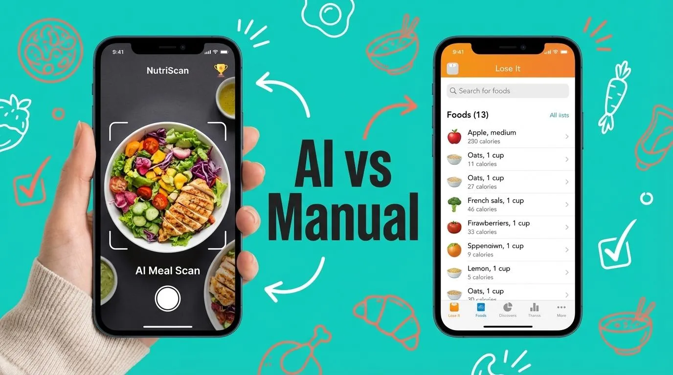 NutriScan vs Lose It: Best Food Tracking App 2026