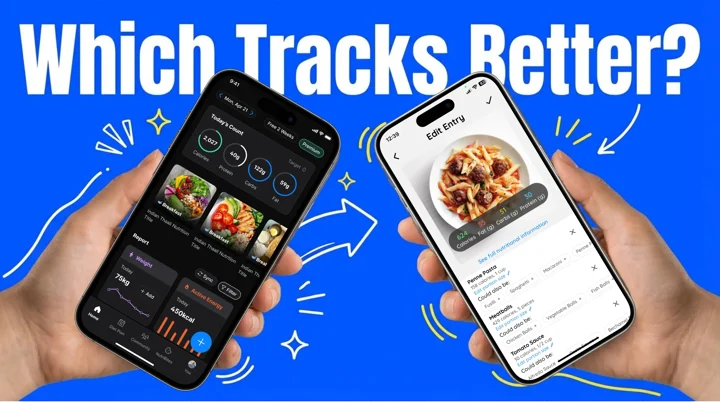 Side-by-side comparison of NutriScan and SnapCalorie AI food tracking apps