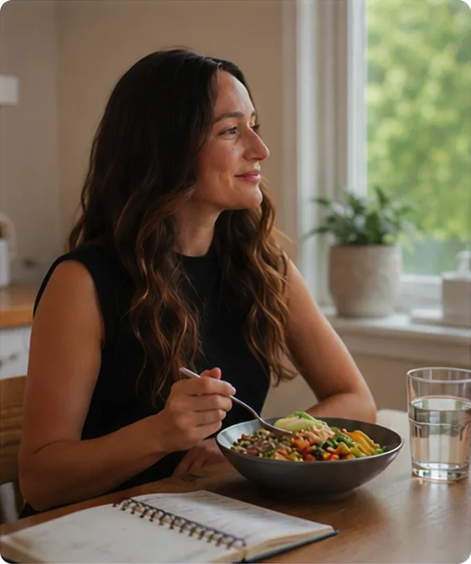 Catch calorie drift while the next choice is still easy.