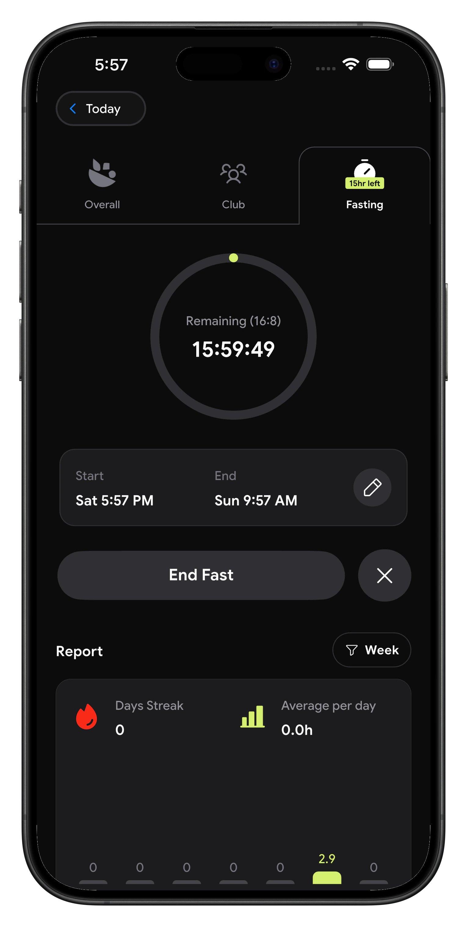 NutriScan intermittent fasting tracker