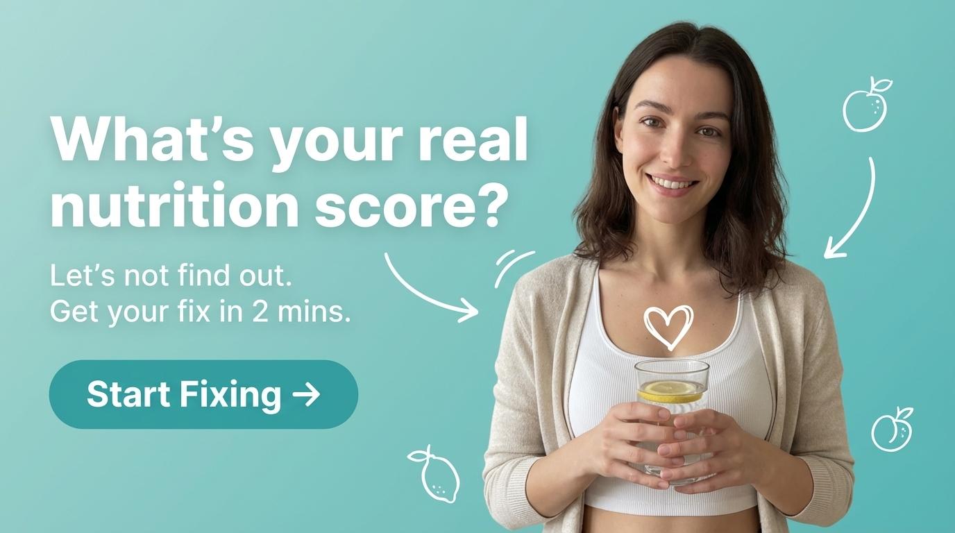 Start NutriScan onboarding to personalize your plan